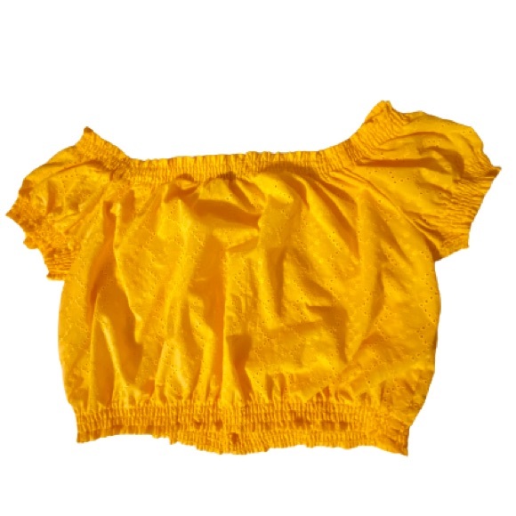 H&M puff sleeve top - Picture 2 of 3